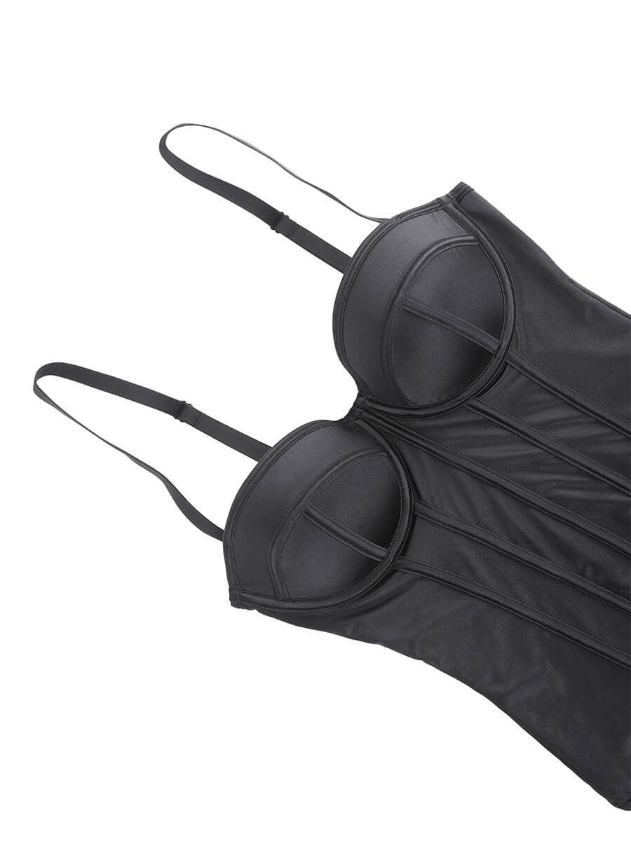 Cupped Strapless Bra-free Bodysuit Shapewear