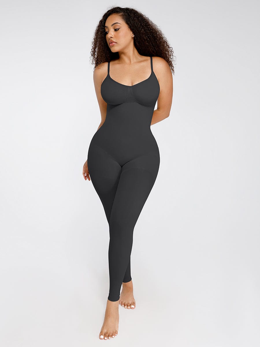 Seamless Breast Support Waist and Abdomen Shaping Full-Length Body Shaper