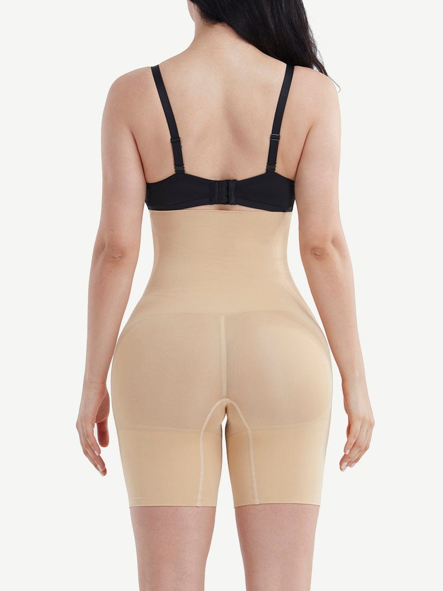 Seamless Instant Smooth Three Buckles Butt Lifter Bodycon